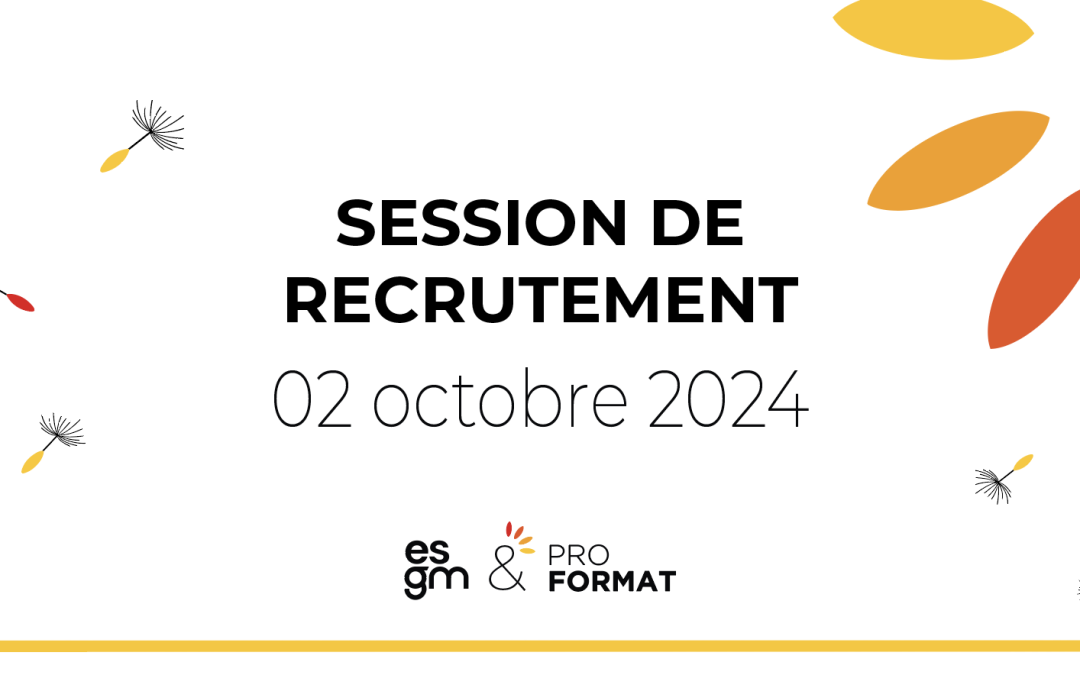 Session de recrutement : mercredi 02 octobre